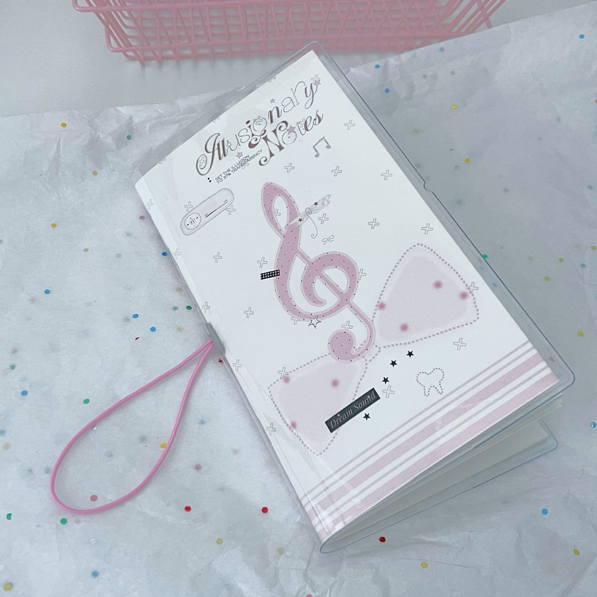 TN Book Cover Transparent Protective Sleeve, PVC Waterproof Cover for Notebooks