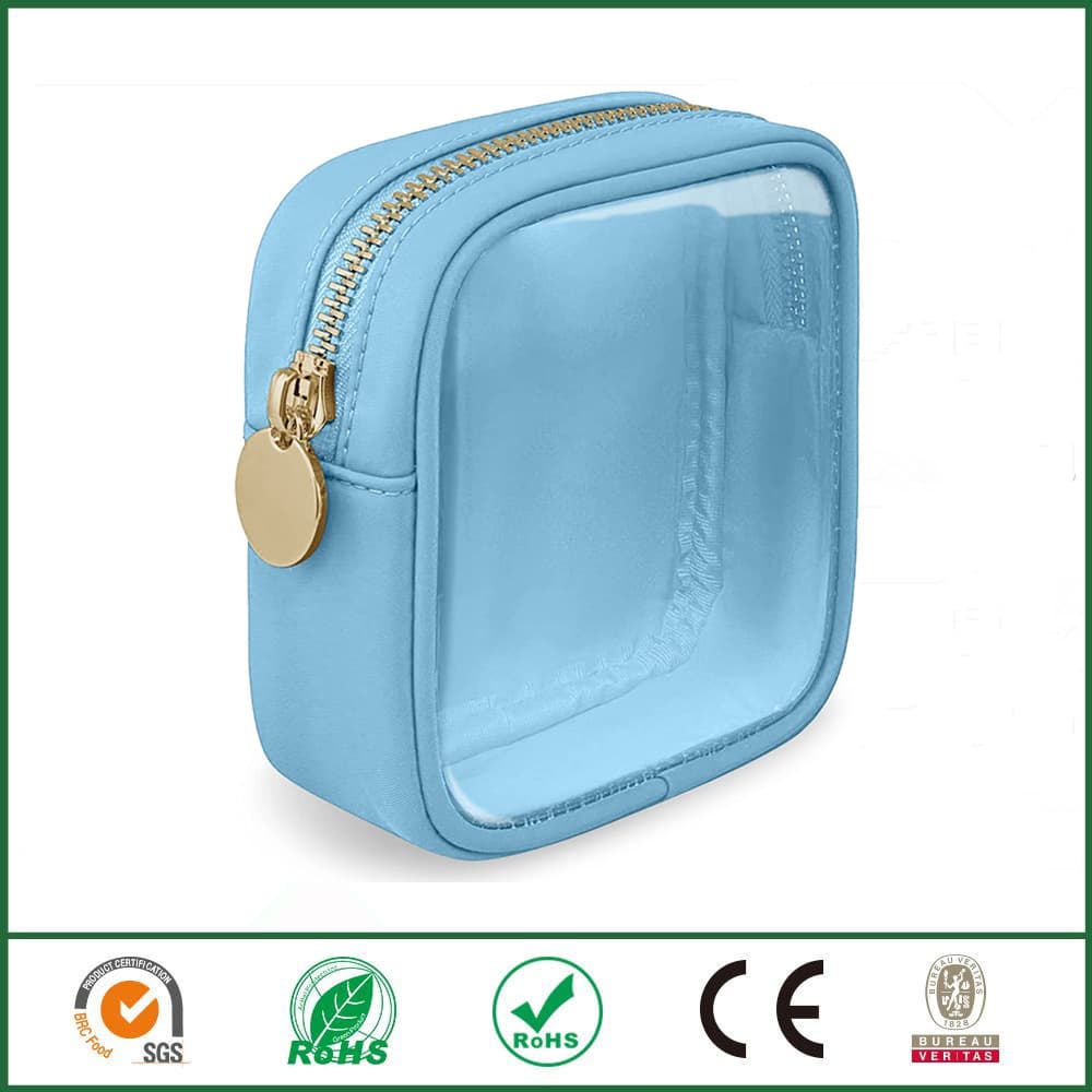 2026 New PVC Waterproof Multifunctional Portable Cosmetic Bag Solid Color Cross-Border Fashion Trend Home Storage Toiletry Bag