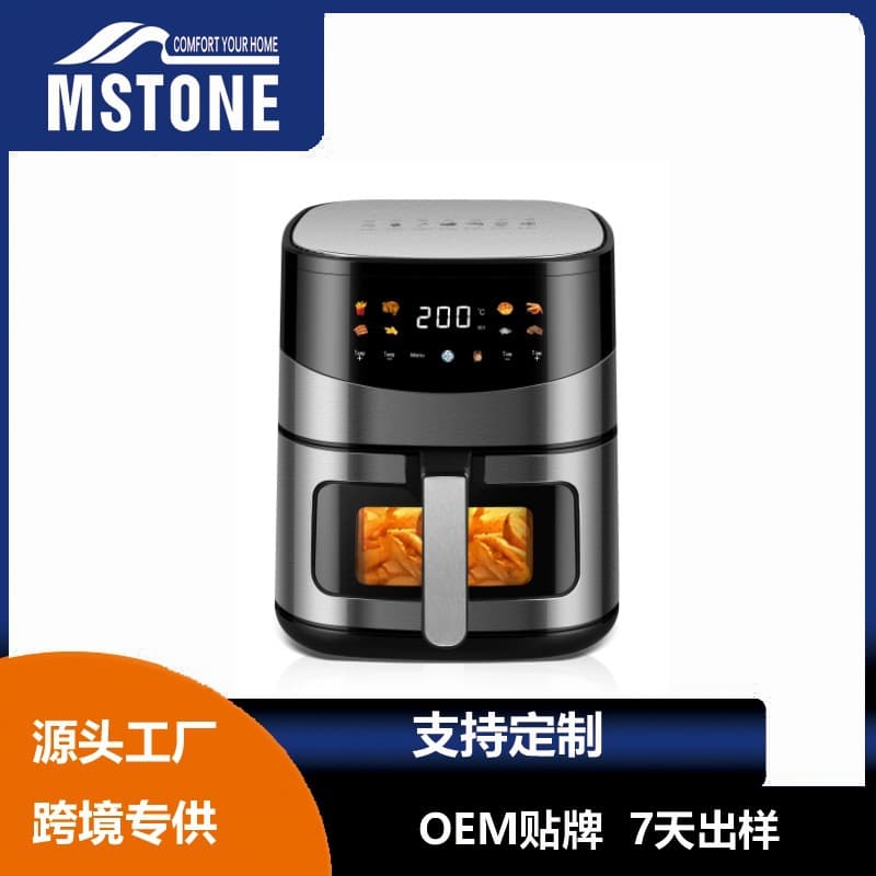 Air Fryer Cross-Border 1805 Home Multifunctional Automatic 6L Large Capacity Air Fryer