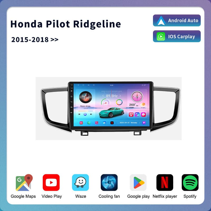 For Honda Pilot Navigation Honda Pilot Ridgeline Android Carplayer