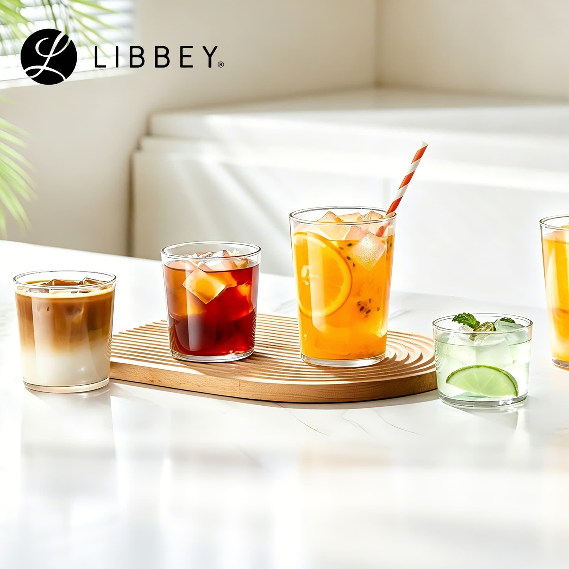 Libisda Beer Glass Shot Glass Ins Style Minimalist Wide Mouth Glass Cup Milk Cup Tea Cup Juice Beverage Cup