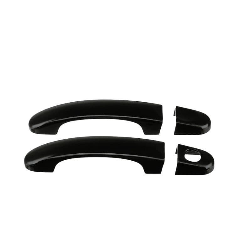New Beetle 96-11 Model Door Pull Handle Exterior Sticker Carbon Fiber Pattern Anti-scratch Silver/Carbon Fiber Painted Black