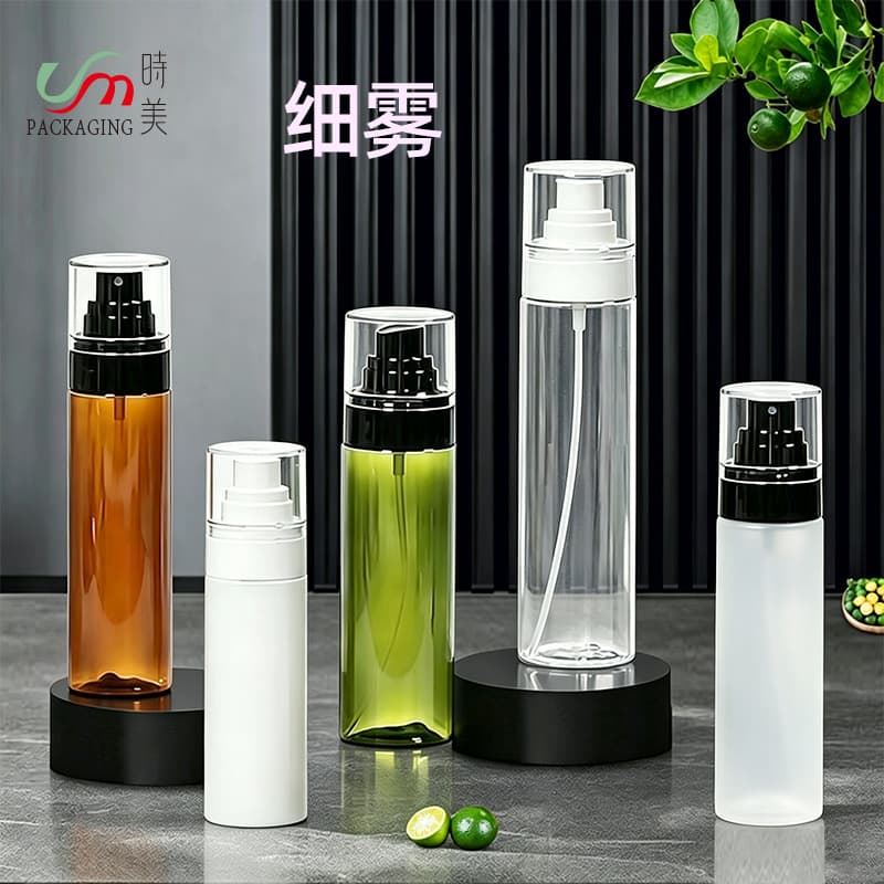 In Stock 80-100ml Nano Clear Setting Spray Bottle Hydrating Travel Refillable Portable Empty Bottle Toner Spray Bottle