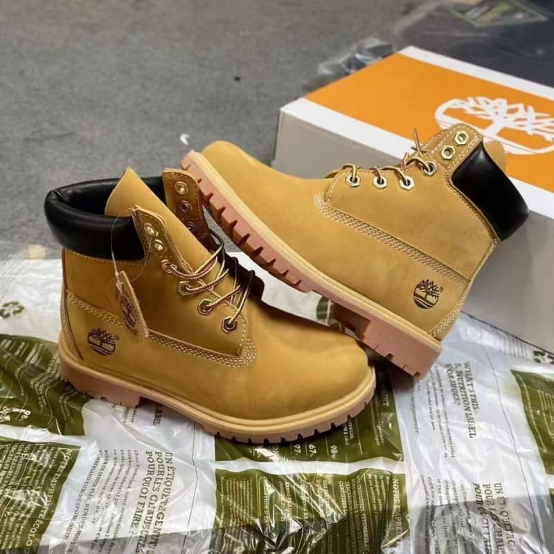 Putian Cross-border Timberland Yellow Boots Outdoor Boots Indestructible Leather Boots High-top Martin Boots Men's and Women's Sports Shoes