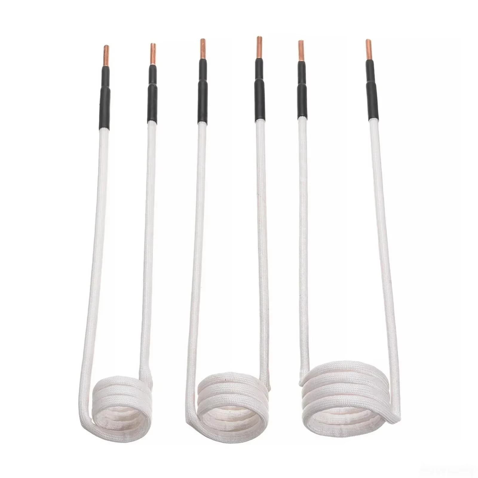 4pcs/set Induction Bolt Heater Coil Flameless Heating Element Magnetic Induction Auto Repair Tool