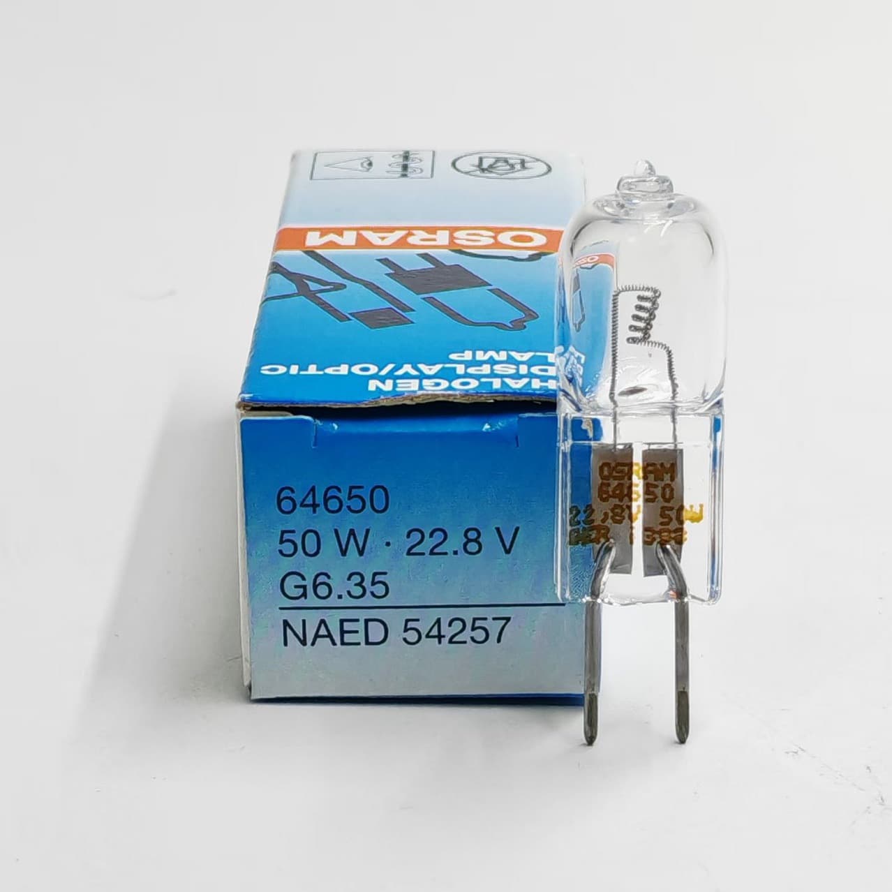 OSRAM OSRAM 64647 24V50w G6.35 Vertical Filament Surgical Shadowless Lamp Bulb NAED 54320