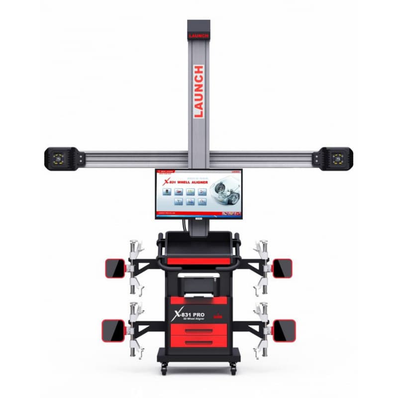 X831pro Launch 3D automatic height adjustment X831 PRO wheel alignment instrument (Chinese/English)