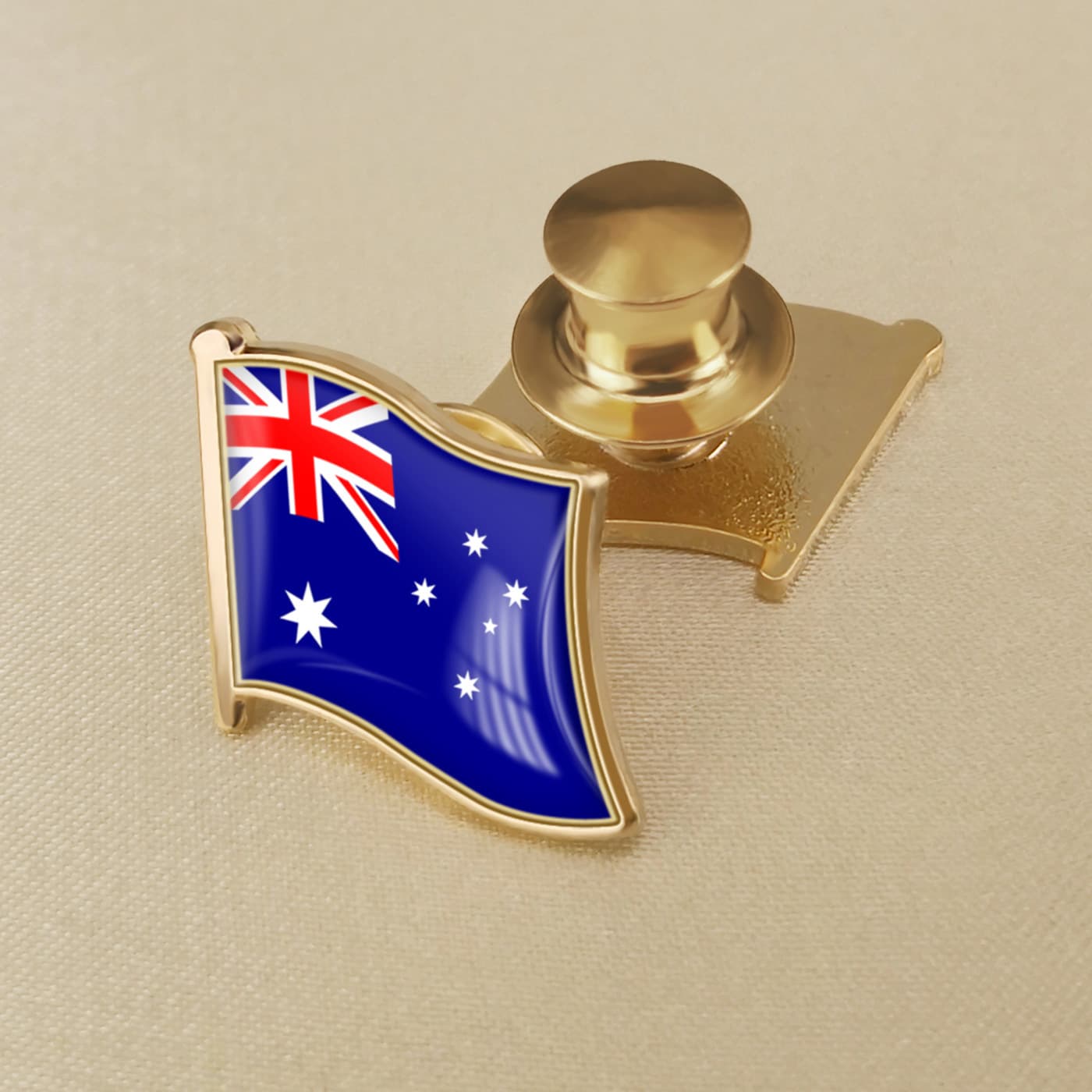Australian flag badge, world flag business badge badge exquisite accessories