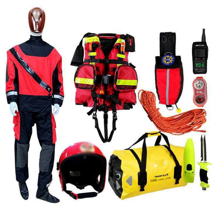 Emergency Flood Control High Comfort Waterproof Rescue Equipment Using NBR Buoyancy Foam Buoyancy Approximately 153N