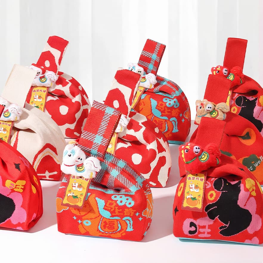 Xi Bing Horse Year Baby Full Moon Party Return Gift 100-Day Birthday Party Gift Bag 1-Year-Old 10-Year-Old Birthday Party Favor