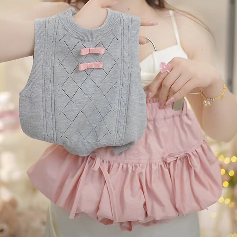 Girls college style suit summer clothes new baby short-sleeved T-shirt children's skirt princess summer clothes small children's clothing