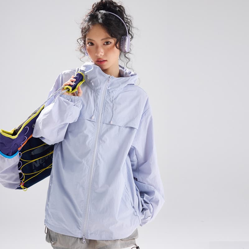 Lightweight Outdoor Original Yarn Sun Protection Jacket F50+ Couple Casual Hooded Sports UV Protective Skin Coat