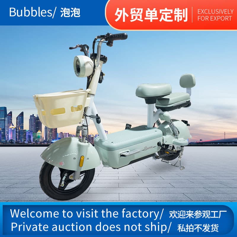 Bubble Electric Scooter for Adults, Commuter Scooter for Overseas Delivery, Cross-Border Export Electric Scooter