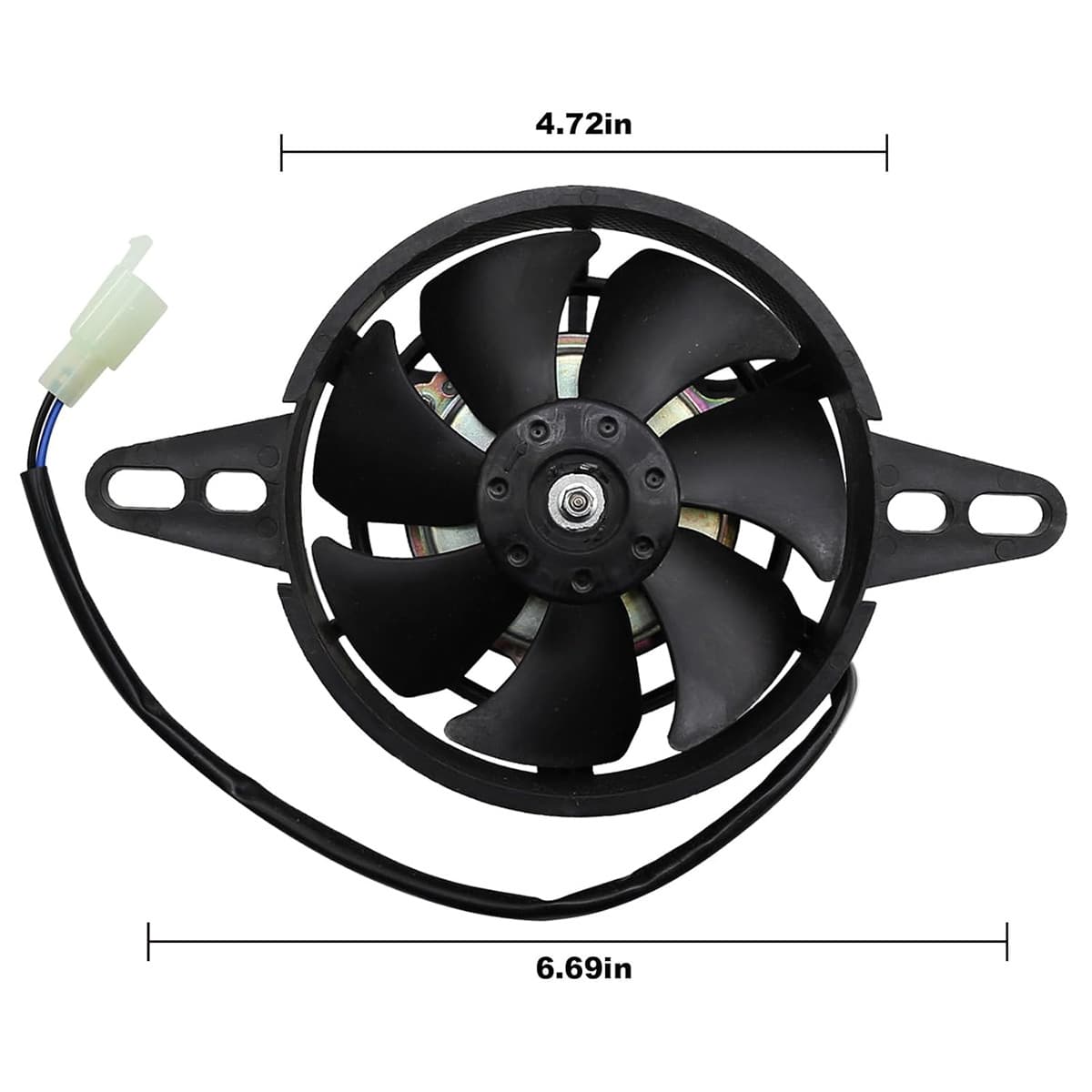 Replacement Radiator Cooling Fan for 150-250cc ATV Motorcycle Water Tank Accessories