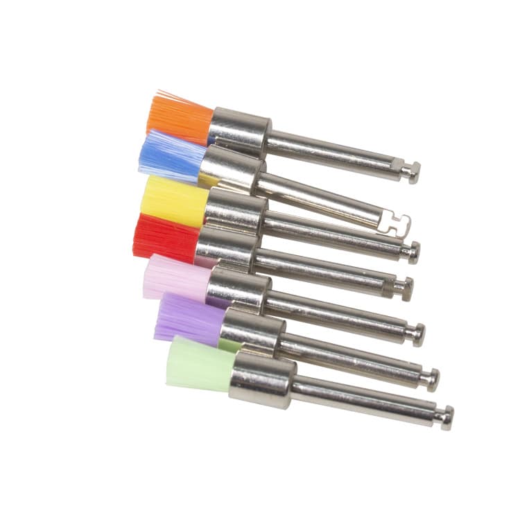 Dental Polishing Brush Color Polishing Flat Brush Whitening Grinding Dental Material