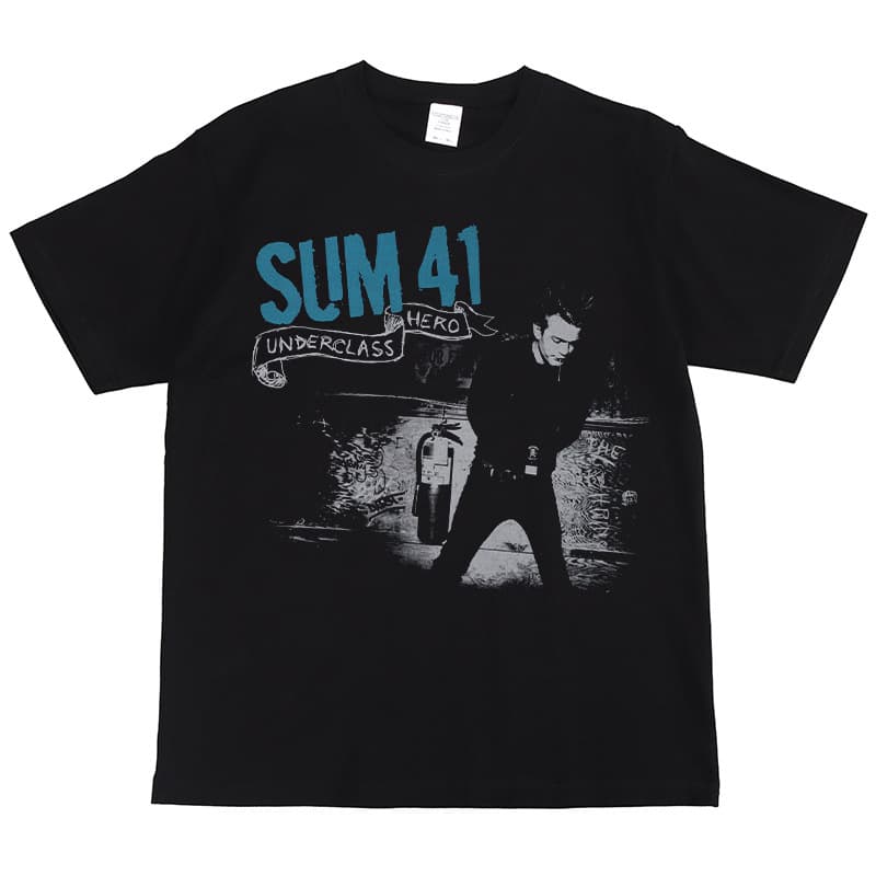 SUM41 Punk Rock Band Green Day Oasis Nirvana Digital Direct Print American Street Hip Hop Retro Short Sleeve T-Shirt