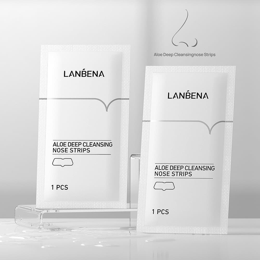 LANBENA ALOE DEEP CLEANSING NOSE STRIPS Aloe Nose Strip Single Piece