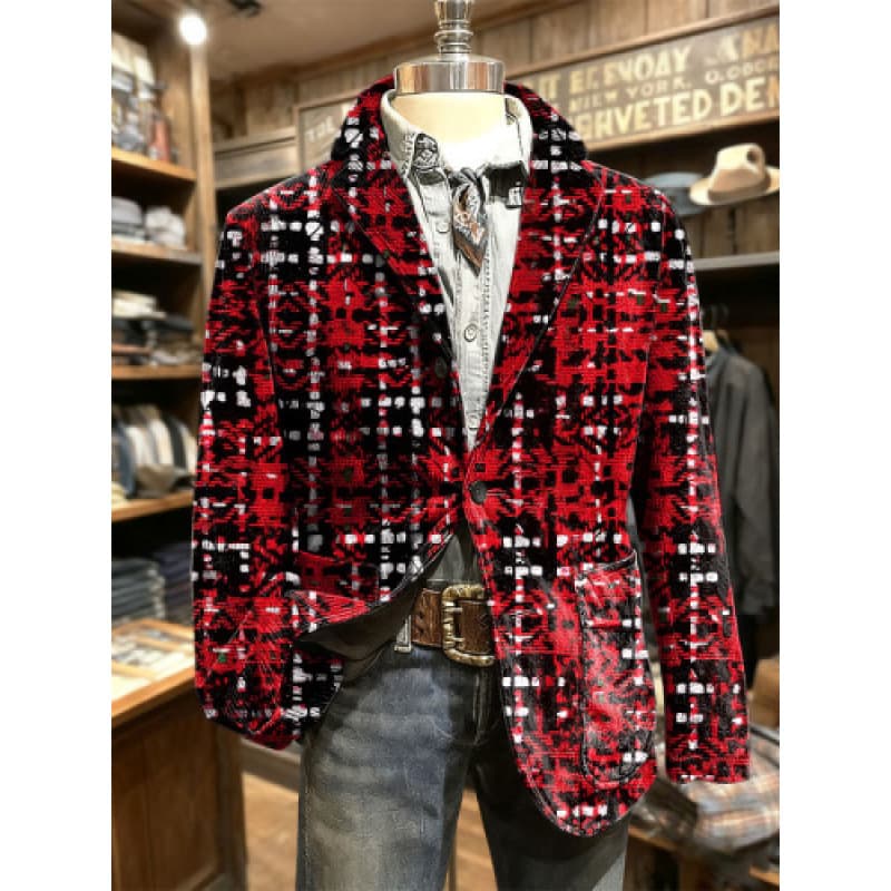 2026 New European and American Style Notch Lapel Suit Men's Casual Jacket Fashionable Men's Blazer Formal Wear