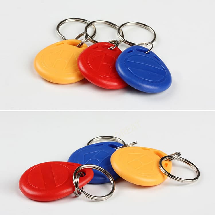 ID Keychain Cross-border T5577 Blank Card Access Card ID5200 Universal Rewritable Keychain