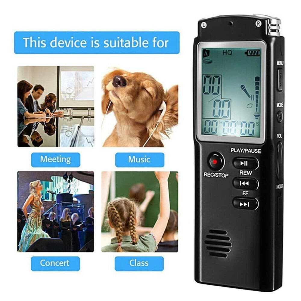 High Definition Digital Recording Pen Professional Noise Reduction Long Distance Clear Sound Mp3 Player from Mainland China
