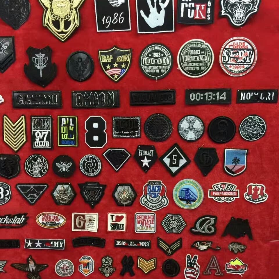 Art curation custom multi-style fabric patch badges, club embroidery patches, embroidery logos, a74604