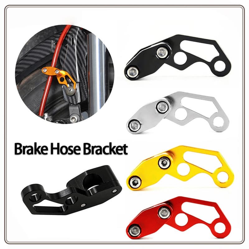 Motorcycle electric vehicle modification accessories line clamp bracket multi-functional fixed bracket brake oil pipe fixed line card