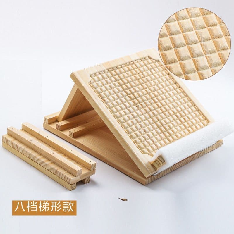 Stretching Board Solid Wood Stretching Bench Inclined Board Rehabilitation Standing Correction Gluteal Board Yoga Leg Beauty Tool Factory Direct Wholesale