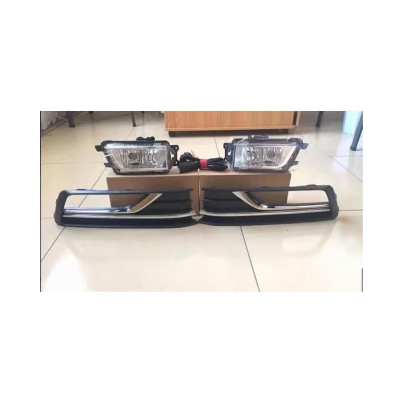 Fog light bezel for 2016-2018 New Passat, US version fog light bezel, bumper small square light
