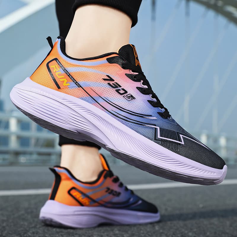 Men's Casual Fashion New Style Export Shoes Wholesale Couple Style Polyurethane Korean Version Popular Running Shoes