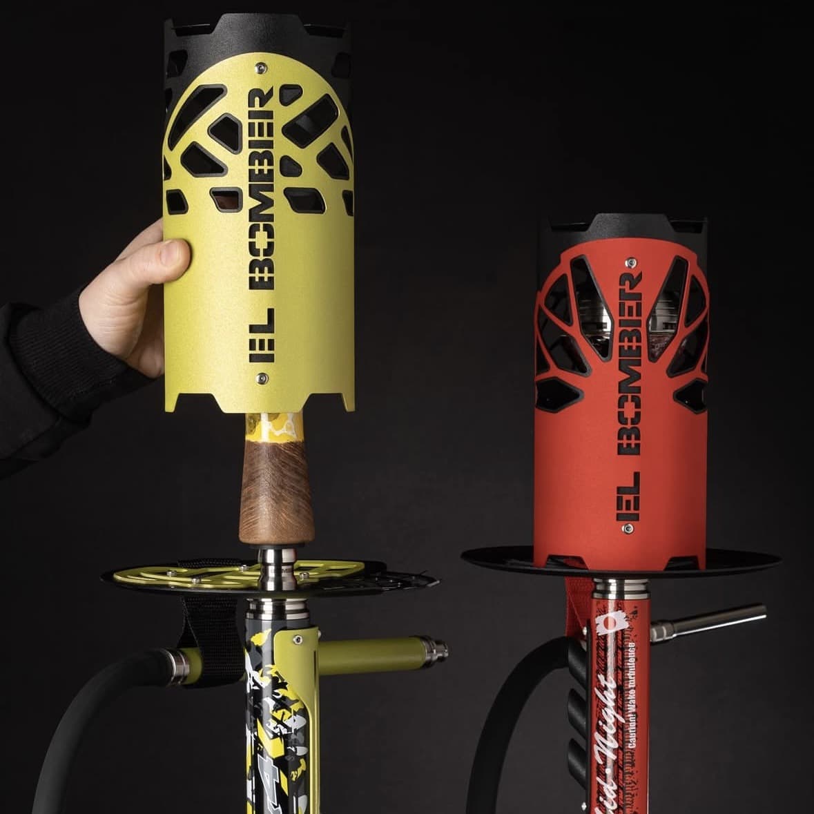 El Bomber Hookah Laser-Cut Hookah Wind Cover, Hookah Accessories, Shisha Cover