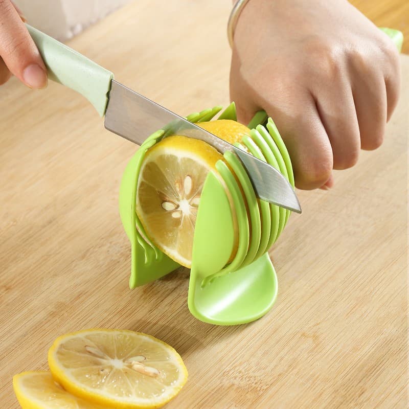 Lemon tomato slicer multifunctional fruit divider with handle tomato slicer household lemon slicer