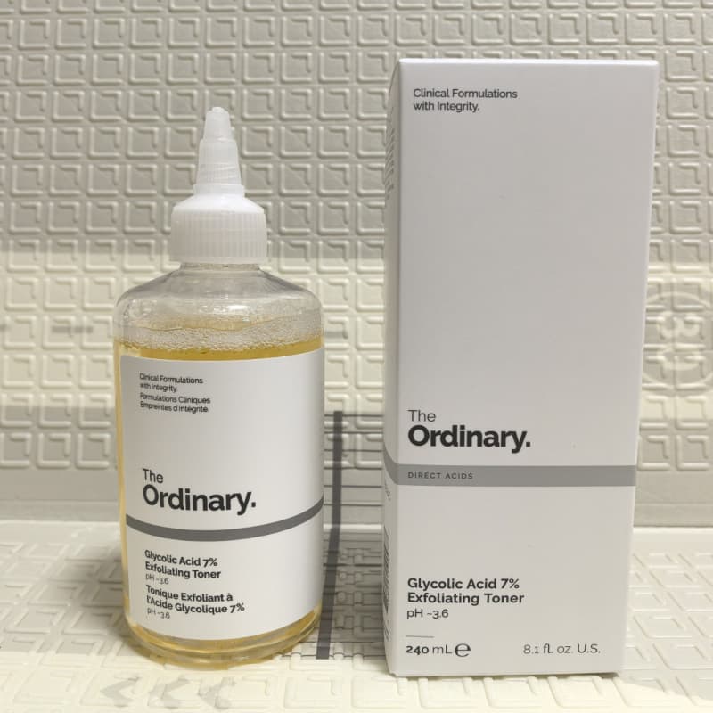 In Stock TO Toner 7% Glycolic Acid Exfoliating Toner for Closed Comedones 240ml