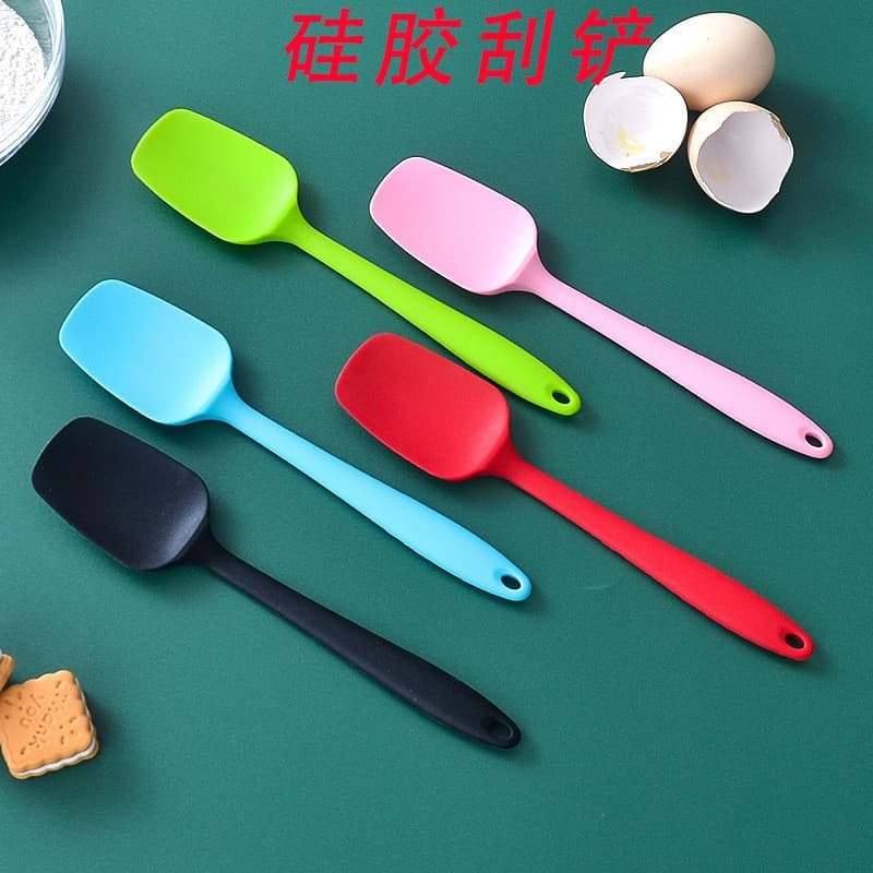 Silicone Spatula Scraper All-in-One Full Coverage Silicone T-Type Baking Spatula Salad Spatula Cake Cream Mixing Spatula In Stock