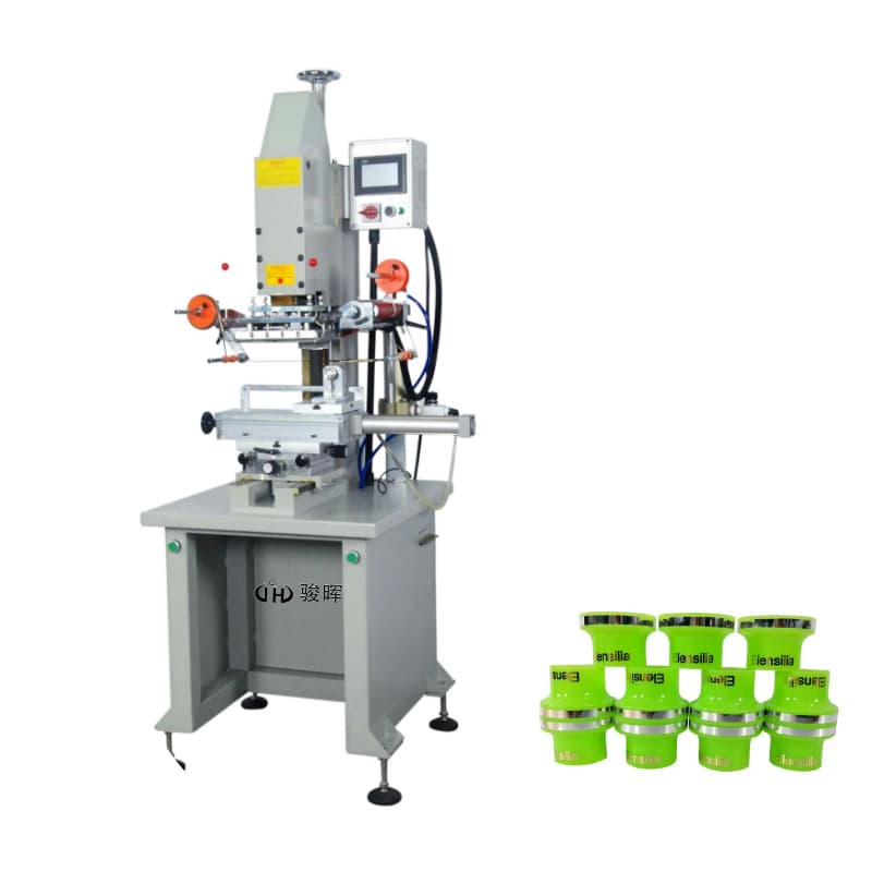 Junhui 200 Multifunctional Hot Stamping Machine for Containers, Bottle Caps, Flat Boxes, Shell Materials, Leather, Hot Stamping Labels, Hot Stamping Plates, and Heat Pressing