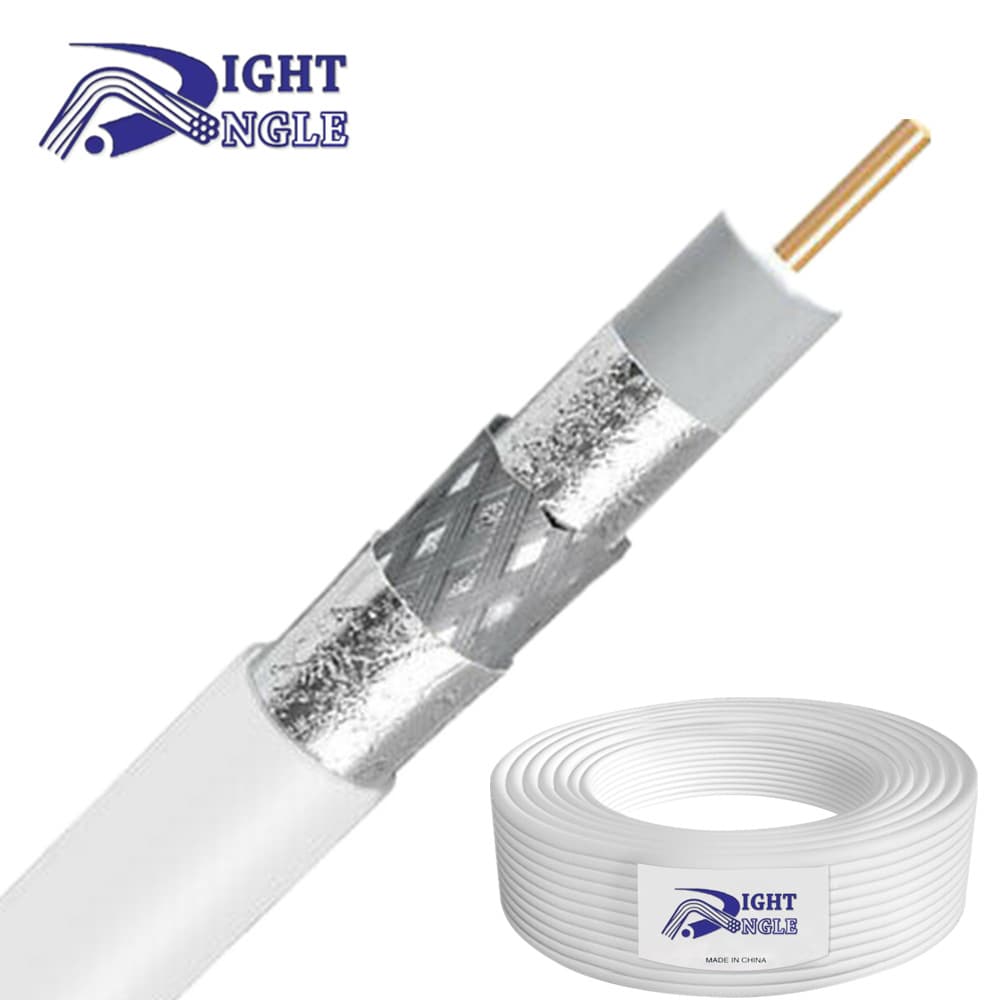 Yilian RG6 RF Coaxial Cable for Security, Digital, and Communication Products, Suitable for Multiple Applications, Customization Supported