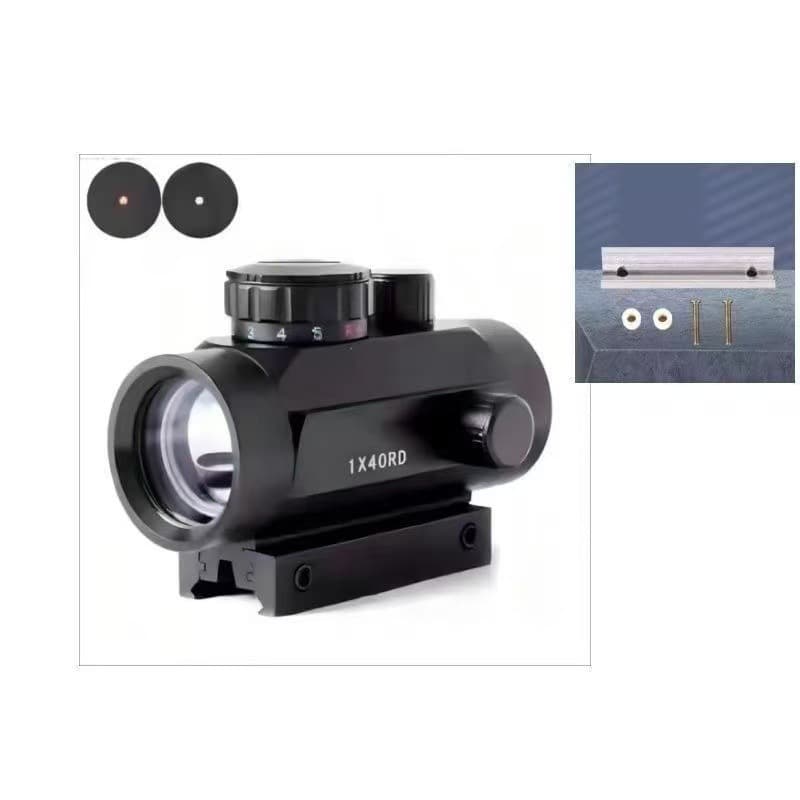 Outdoor Monocular Telescope RD1X40 Red Dot Finder Scope Crosshair Aiming Point for Slingshot Accessory Red Dot Sight