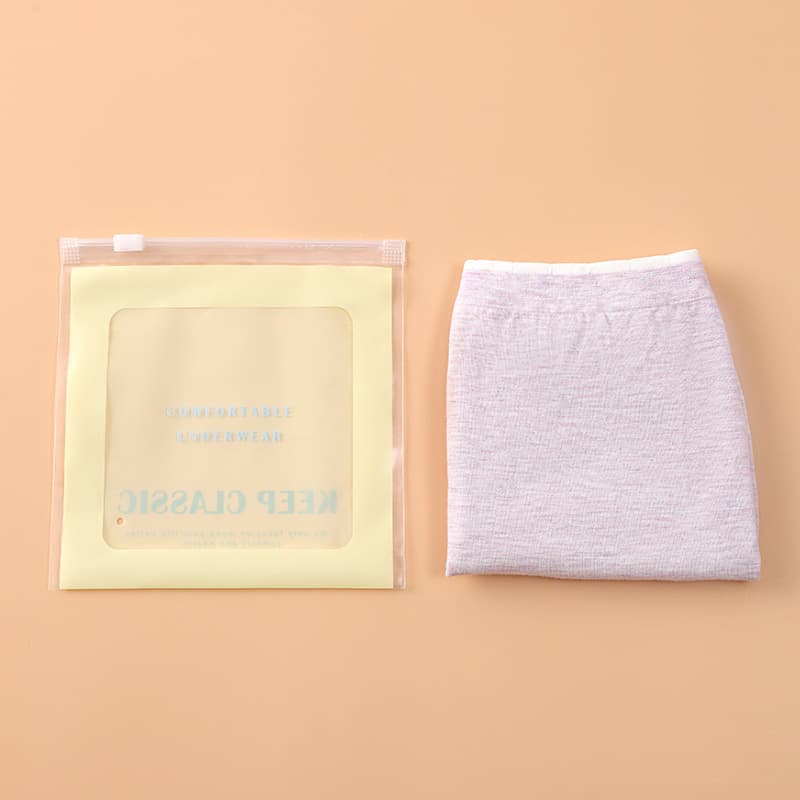 pe ziplock bag women's underwear boxer zipper bag children's clothing socks ziplock packaging bag plastic bag