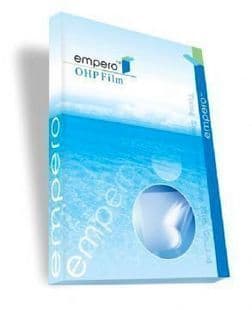 A4 Laser Printing Film/Transparent Film/Laser Copier Film, Projection Film (OHP), 100 Sheets per Pack