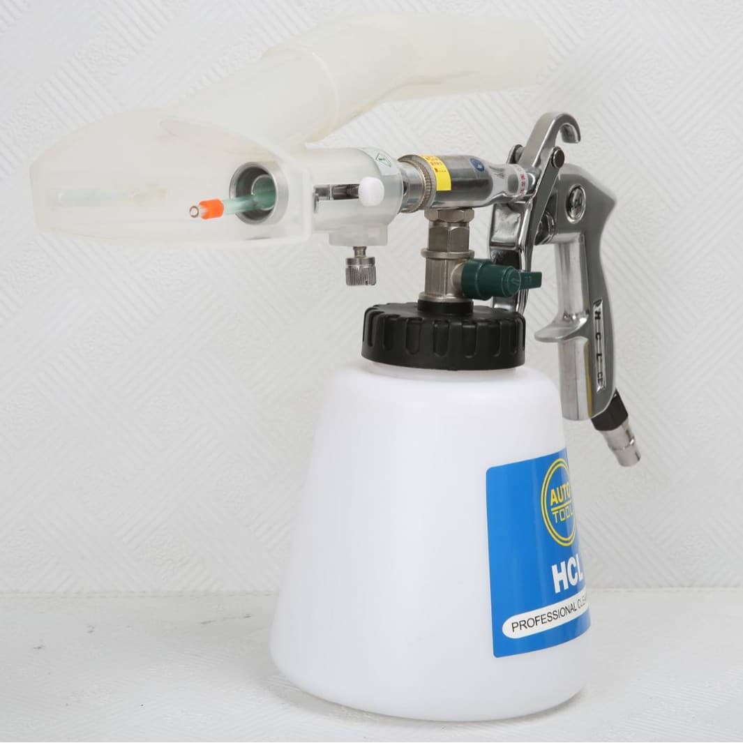 Car Fan Tornado Ceiling Cleaning Gun Interior Cleaning Gun Fabric Seat Interior Cleaning Tool