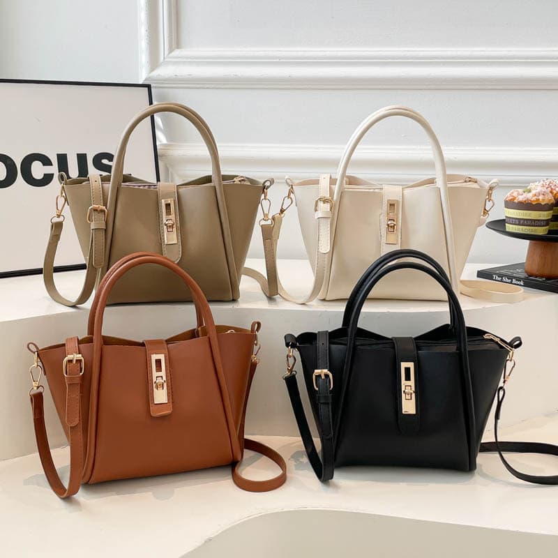 Casual Large Bag for Women 2026 New Spring Crossbody Trendy Shoulder Bag Large Capacity School Commute Bucket Bag