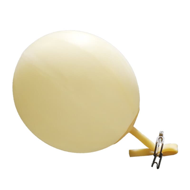 Latex rubber ball bladder 2L for gas sampling, gas collection bag, nitrogen exhaust gas, mine gas collection and detection