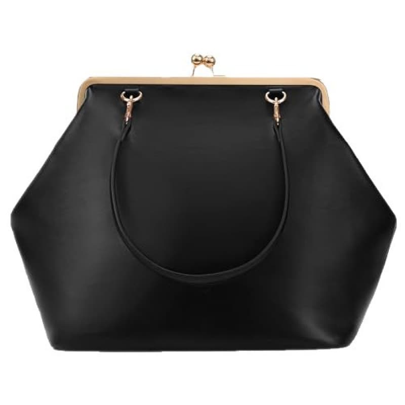 2026 Fashion Women's Lock Bag Medium Top Handle Crossbody Handbag Shoulder Bag Wallet Postman Shell Bag