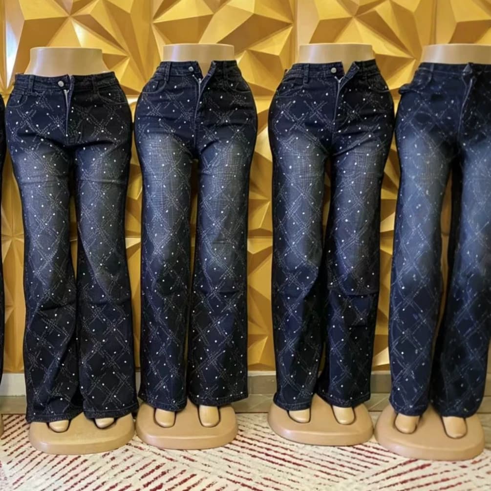 Boyfriend Jeans Available Women's Jeans Cargo Jeans Wide Leg Jeans Wholesale