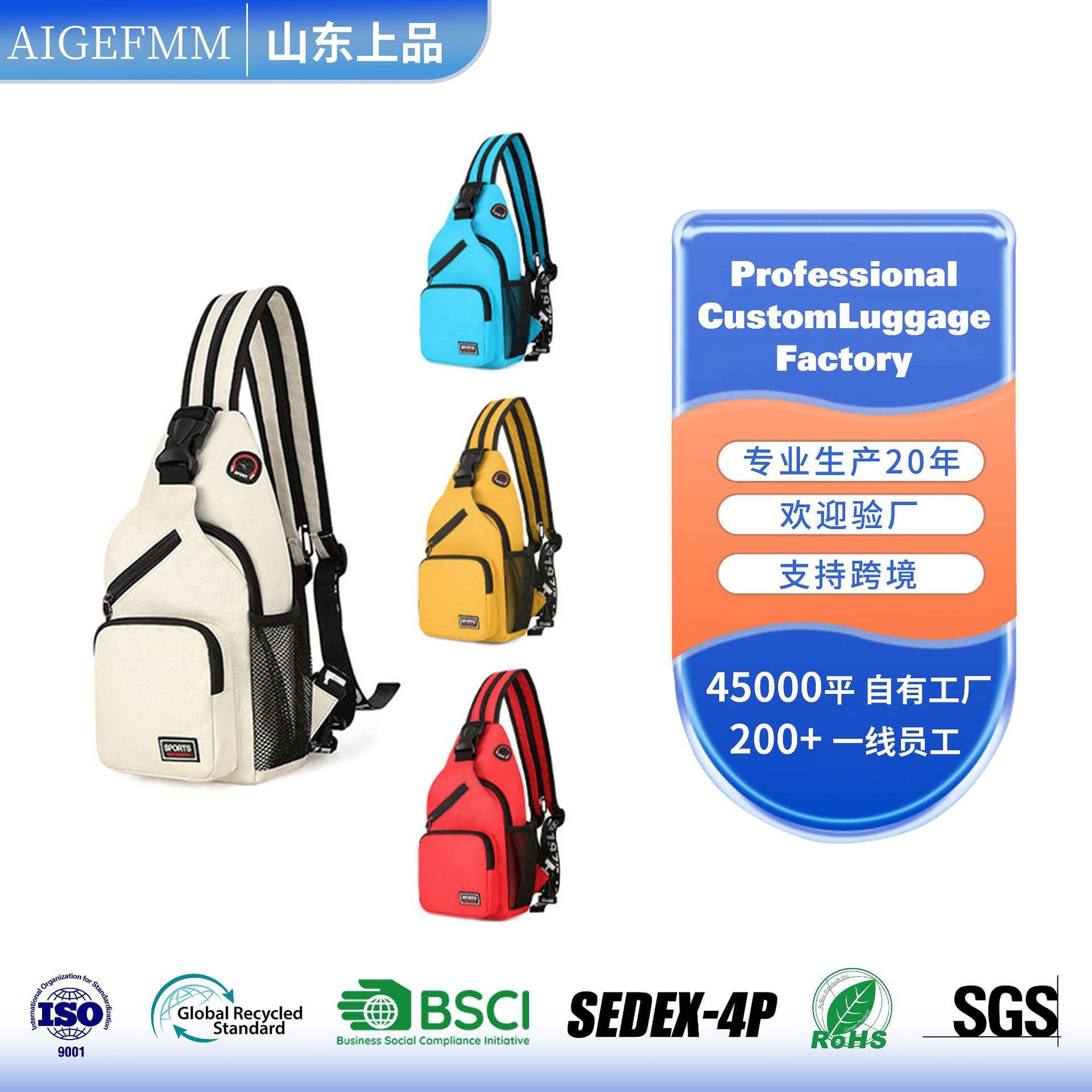 Ladies Casual Oxford Cloth Crossbody Bag Fashionable Shoulder Bag Trendy Sling Bag Soft Polyester Lining Drawstring Opening