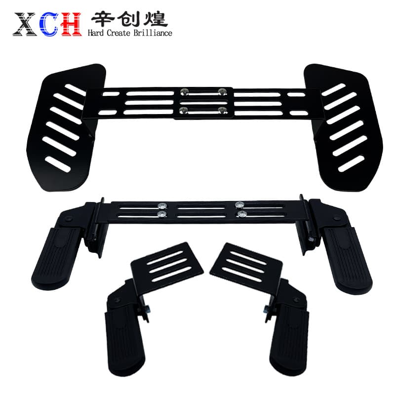 Aima electric vehicle front pedal foldable pedal modification accessories pedal battery universal footrest