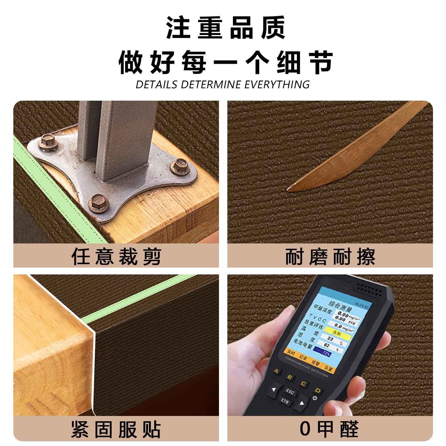 Glow-in-the-Dark Non-Slip Stair Tread, No-Glue Self-Adhesive Polyester Fiber, Direct Shipping Stair Step Mat
