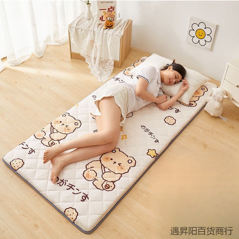 Special Sleeping Pad for Floor Sleeping Soft Pad Student Dormitory Mattress Foldable Single Sponge Pad Mattress Rental Must-Have