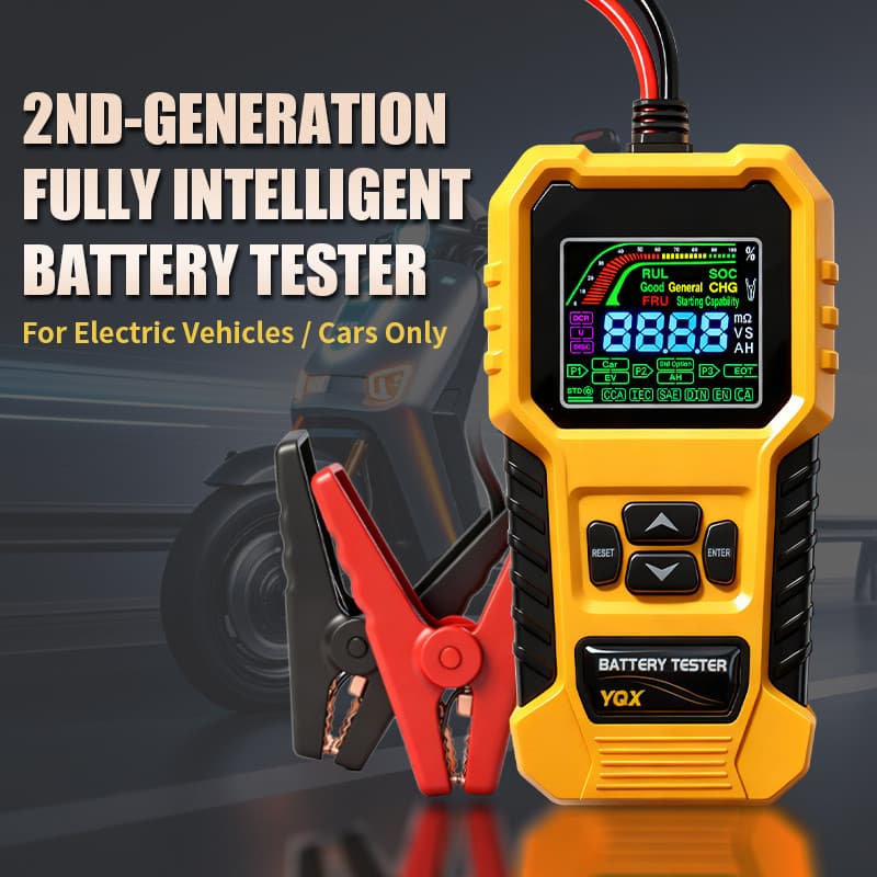 12V-24V Battery Tester, High-Precision Battery Tester, Multifunctional Testing Instrument