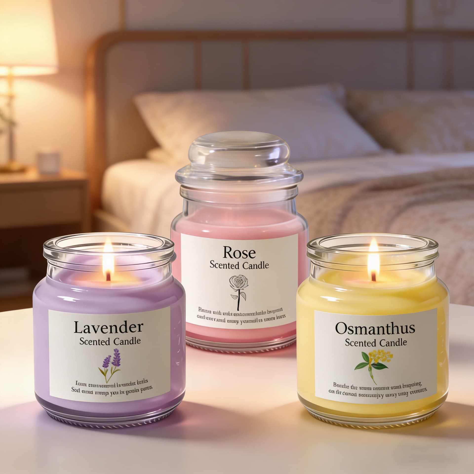 3-Color Scented Cup Candles Wholesale, DIY Scented Candle Materials, Romantic Souvenirs, Wedding and Birthday Return Gifts, Source