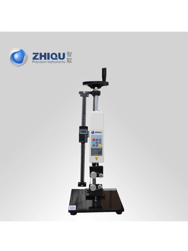ZhiQu ZQ-60B-1 Tensile Tester for Polyester/Nylon Thread with Displacement Scale and Force Gauge